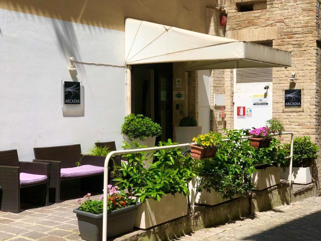 Hotel Arcadia Macerata Exterior foto